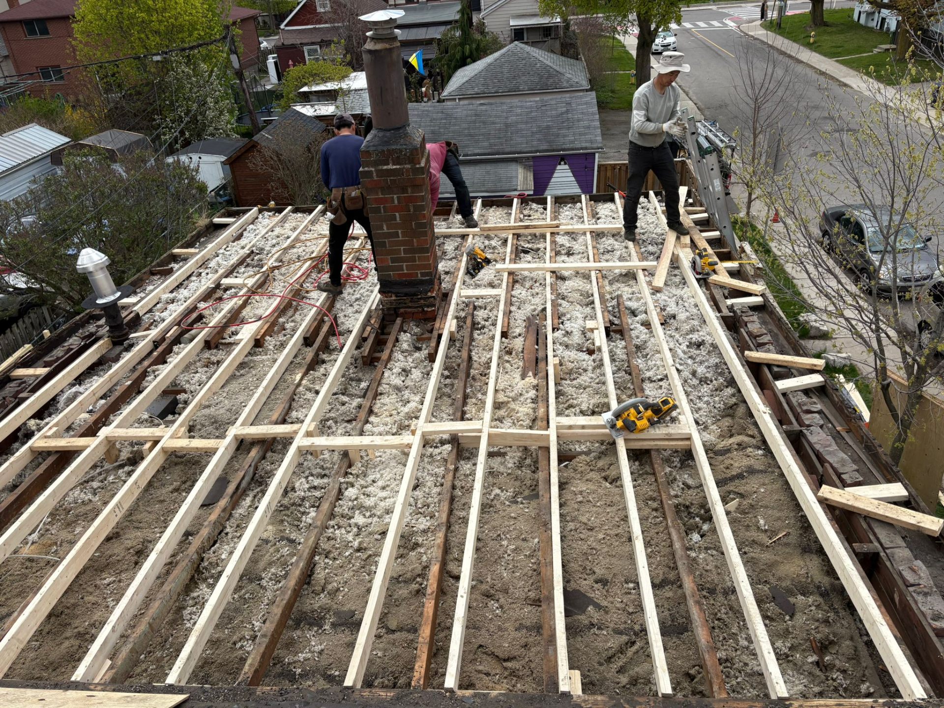 Deck rebuild — East York